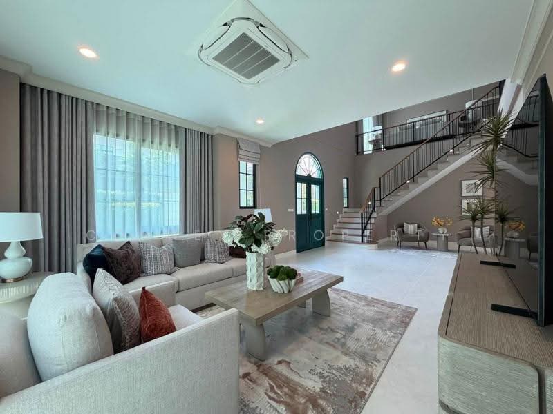 Narinsiri Krungthep Kreetha, Bangkok, Saphan Sung, Bangkok, 5 Bedrooms, 430 sqm, Single Detached House For Rent, by Connex Property, 500515278 - DDproperty.com