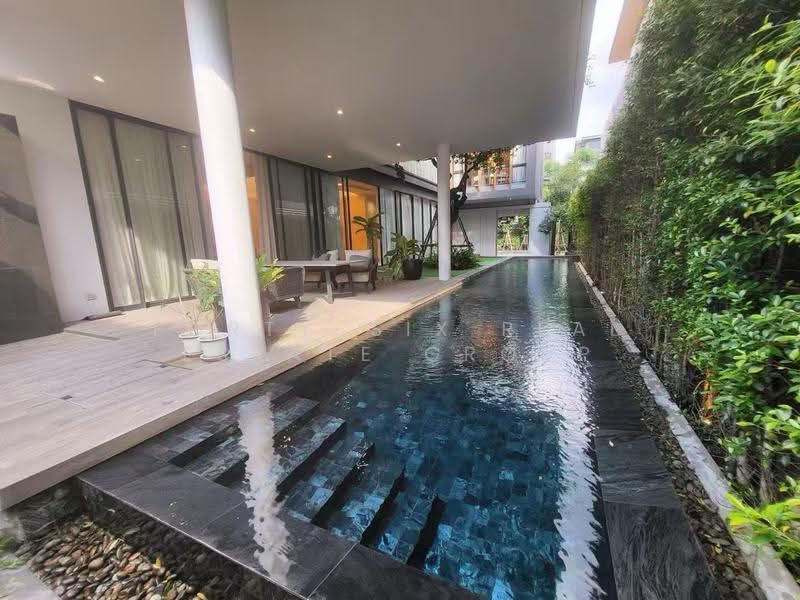 พระราม 9 คฤหาสน์หรู | บ้านเดี่ยว 3 ชั้น | 852 ตร.ม, Bangkok, Huai Khwang, Bangkok, 5 Bedrooms, 853 sqm, Villa For Rent, by Forty-Six Real Estate Group, 500515362 - DDproperty.com
