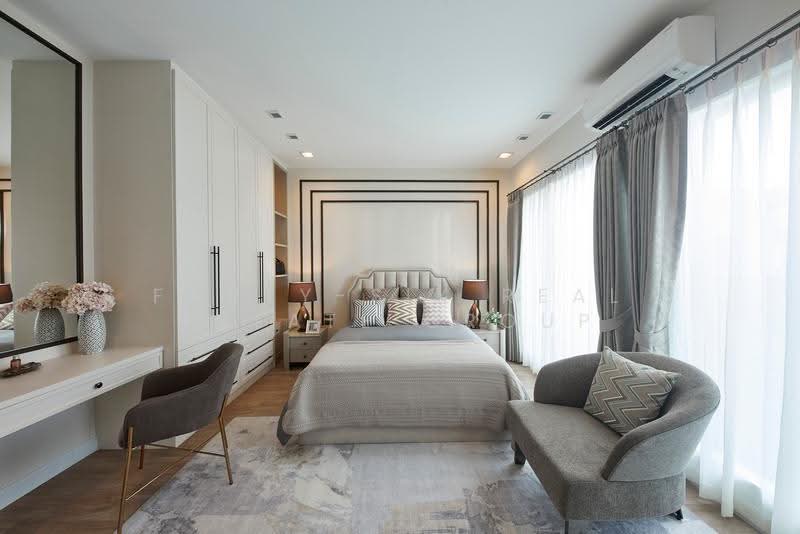 ขายบ้านหรูตกแต่งพร้อมอยู่ ใกล้สนามบินสุวรรณภูมิ ติด Robinson Lifestyle Ladkrabang, Bangkok, Lat Krabang, Bangkok, 4 Bedrooms, 606 sqm, Single Detached House For Sale, by Forty-Six Real Estate Group, 500515442 - DDproperty.com