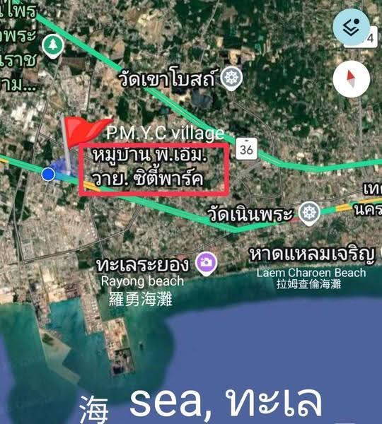 พี.เอ็ม.วาย. ซิตี้พาร์ค, ระยอง, มาบตาพุด, เมืองระยอง, ระยอง, 120 ตร.ม., ทาวน์เฮ้าส์ ขาย, โดย ขายทาวน์เฮาส์ 21 ตรว.หมู่บ้าน PMY city park อำเภอเมือง จังหวัดระยอง, 500515695 - DDproperty.com