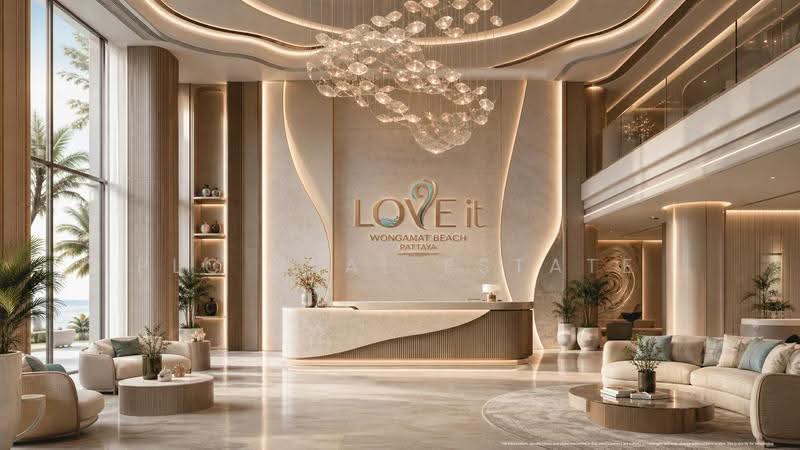 Love It Wongamat Beach : เลิฟอิท วงอำมาตย์ บีช, ชลบุรี, ซอยนาเกลือ 14/1, หนองปรือ, บางละมุง, ชลบุรี, 26 ตร.ม., คอนโด ขาย, โดย PLC real estate, 500515731 - DDproperty.com