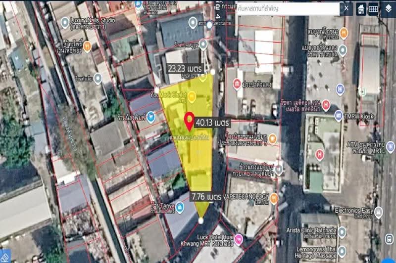ห้วยขวาง, Bangkok, ประชาสงเคราะห์, Din Daeng, Bangkok, , 592 sqm, Land For Sale, by สง่าชัย ไทรทองคำ, 500515807 - DDproperty.com