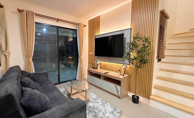 Townhome for rent near Big C Mae Hia, Chiang Mai Rental Price: 24,000 THB / month No.9H1096, Chiang Mai, Mae Hia, Muang Chiang Mai, Chiang Mai, 3 Bedrooms, 110 sqm, Townhouse For Rent, by Baandeedee Chiangmai, 500515862 - DDproperty.com