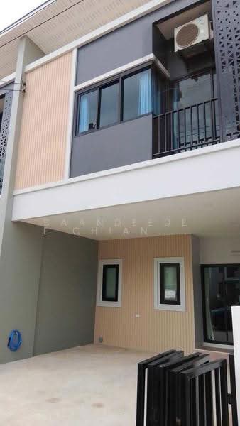 Townhome for rent near Bo-Sang Handicrafts Centre, Rental Price: 15,000 THB / month No.13H743, Chiang Mai, San Kamphaeng, Chiang Mai, 4 Bedrooms, 110 sqm, Townhouse For Rent, by Baandeedee Chiangmai, 500515865 - DDproperty.com