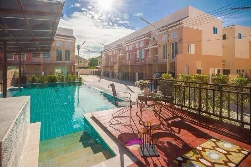 ให้เช่าทาวน์โฮม 3 ชั้น ม.วิลล่า มาร็อค บางแสน ชลบุรี, Chon Buri (Pattaya), Ban Pik, Muang Chon Buri, Chon Buri (Pattaya), 3 Bedrooms, 200 sqm, Townhouse For Rent, by Dusit Saengfa, 500515883 - DDproperty.com