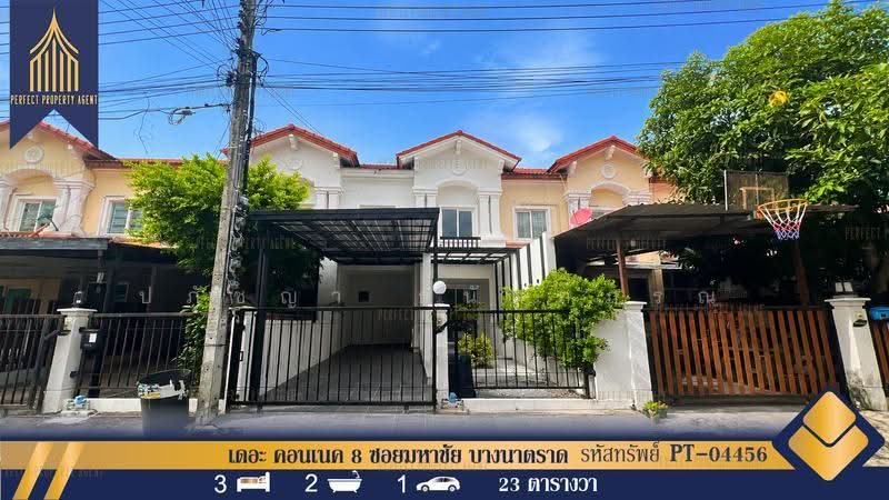 The Connect 8 Bangna, Samut Prakan, Soi Mahachai Yak 1, Bangphli Yai, Bang Plee, Samut Prakan, 3 Bedrooms, 110 sqm, Townhouse For Sale, by ปภัชญา ธนัตถ์ภรณ์, 500516043 - DDproperty.com
