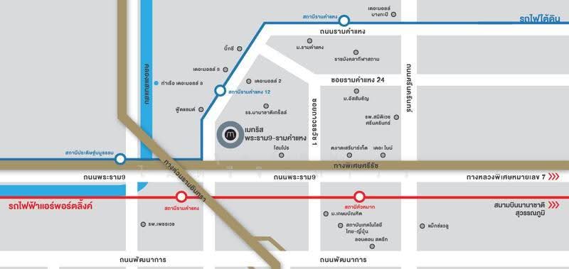 Metris Rama 9-Ramkhamheang, Bangkok, New Rama 9 Road, Hua Mak, Bang Kapi, Bangkok, 2 Bedrooms, 50 sqm, Condo For Sale, by Roongrat Maitreejittawon, 500516079 - DDproperty.com