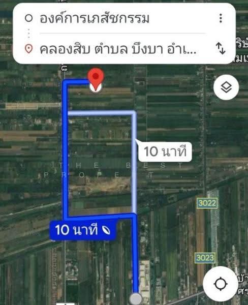 ที่ดินหนองเสือ ปทุมธานี, Pathum Thani, Bung Ba, Nong Sua, Pathum Thani, , 1,600 sqm, Land For Sale, by The Best Property บอส, 500516484 - DDproperty.com