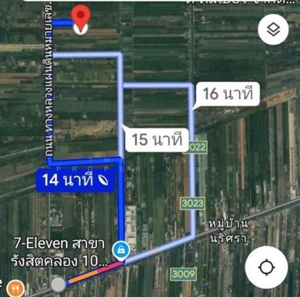 ที่ดินหนองเสือ ปทุมธานี, ปทุมธานี, บึงบา, หนองเสือ, ปทุมธานี, 1,600 ตร.ม., ที่ดิน ขาย, โดย The Best Property บอส, 500516484 - DDproperty.com