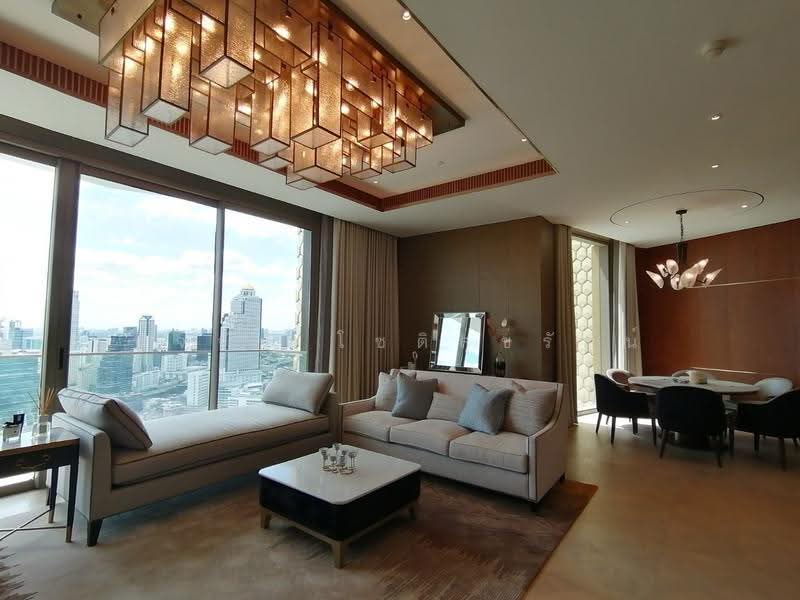 The Residences At Mandarin Oriental, Bangkok, 117 Charoen Nakorn Road, Khlong Ton Sai, Khlong San, Bangkok, 3 Bedrooms, 244 sqm, Condo For Rent, by ปัจจัย โชติสุขรัตน์, 500516922 - DDproperty.com