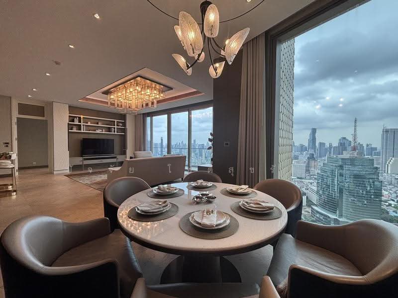 The Residences At Mandarin Oriental, Bangkok, 117 Charoen Nakorn Road, Khlong Ton Sai, Khlong San, Bangkok, 3 Bedrooms, 244 sqm, Condo For Rent, by ปัจจัย โชติสุขรัตน์, 500516922 - DDproperty.com