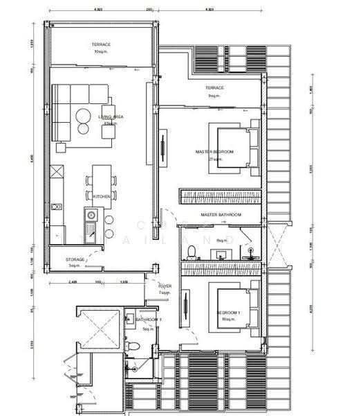 Bright Phuket, Phuket, 18 Moo 2 Soi Cherngtalay 14, Choeng Thale, Thalang, Phuket, 2 Bedrooms, 137 sqm, Condo For Sale, by CBRE (Thailand) Co.,Ltd, 500517013 - DDproperty.com