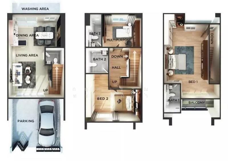 Cordiz at Udomsuk, Bangkok, Udomsuk Road, Soi 39, Bang Chak, Phra Khanong, Bangkok, 3 Bedrooms, 210 sqm, Townhouse For Rent, by กฤตวรรณ ทะลอมคำ, 500517091 - DDproperty.com