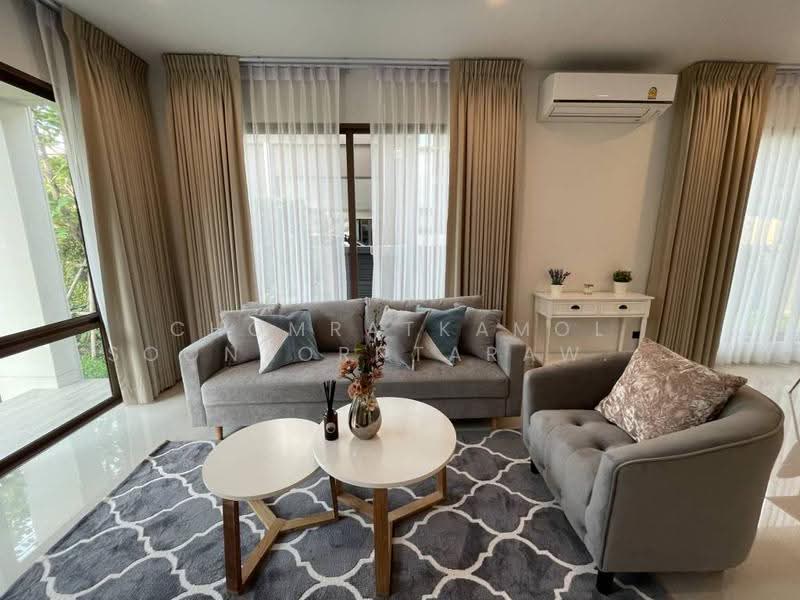 Burasiri Krungthep Kreetha, Bangkok, 95 Soi Pracha Ruam Chai, Hua Mak, Bang Kapi, Bangkok, 4 Bedrooms, 196 sqm, Single Detached House For Rent, by Chomratkamol Soontorntarawong (Gor), 500517351 - DDproperty.com