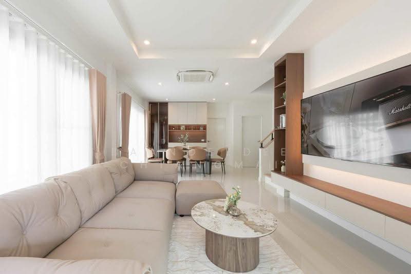 A house for rent near Kad Farang, Chiang Mai Rental Price: 50,000 THB /month Property ID: No.14H1133, Chiang Mai, Hang Dong, Chiang Mai, 3 Bedrooms, 150 sqm, Single Detached House For Rent, by Baandeedee Chiangmai, 500517430 - DDproperty.com