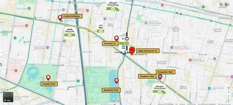 The Edge Sukhumvit 23 : เอดจ์ สุขุมวิท 23, กรุงเทพ, 6 ซอยสุขุมวิท 23, คลองเตยเหนือ, วัฒนา, กรุงเทพ, 44 ตร.ม., คอนโด ให้เช่า, โดย Khlueanphon Nukulsirisak, 500518419 - DDproperty.com