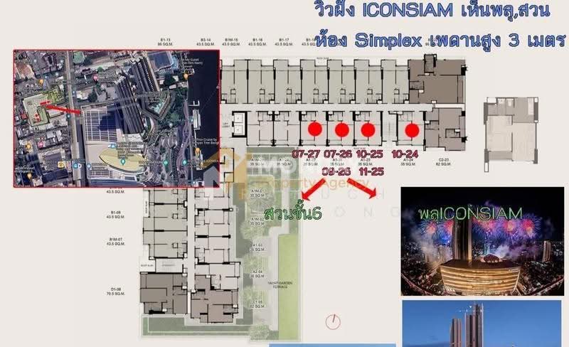 Rhythm Charoennakhon Iconic, Bangkok, Charoen Nakhon Road, Khlong Ton Sai, Khlong San, Bangkok, 1 Bedroom, 35 sqm, Condo For Sale, by Neeranuch Somprasong, 500518479 - DDproperty.com