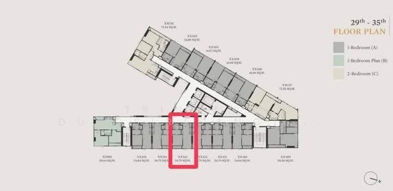 The Crest Park Residences : เดอะ เครสท์ พาร์ค เรสซิเดนเซส, กรุงเทพ, 1198 ถ.พหลโยธิน, จอมพล, จตุจักร, กรุงเทพ, 35 ตร.ม., คอนโด ขาย, โดย Trinnaya Dungsirisangthong, 500519099 - DDproperty.com