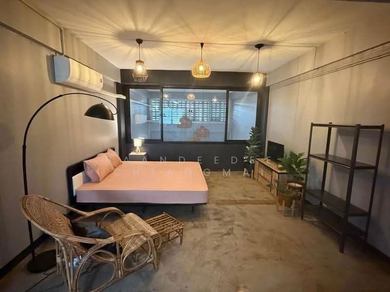 Commercial building for rent near Lanna Golf Course, Rental Price: 15,000 THB / month No.4H187, Chiang Mai, Chang Phuak, Muang Chiang Mai, Chiang Mai, , 100 sqm, Shophouse For Rent, by Baandeedee Chiangmai, 500519442 - DDproperty.com