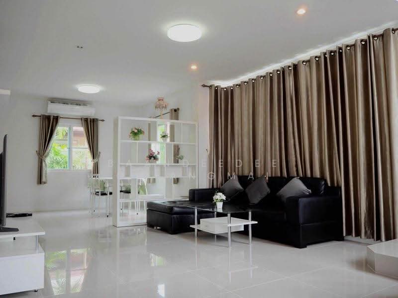 A house for rent near Lanna Golf Course, Chiang Mai Rental Price: 27,000 THB / month No.4H188, Chiang Mai, Chang Phuak, Muang Chiang Mai, Chiang Mai, 3 Bedrooms, 150 sqm, Single Detached House For Rent, by Baandeedee Chiangmai, 500519462 - DDproperty.com