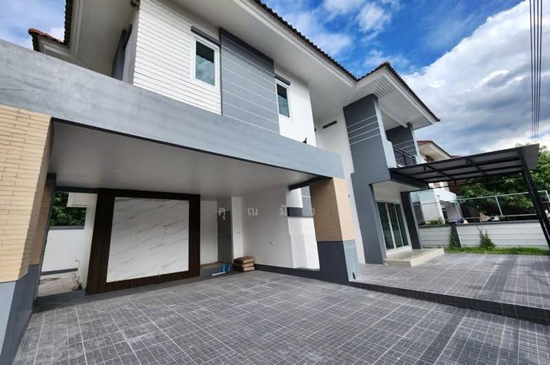 Baan Poomsiri Rangsit Klong 7 : บ้านภูมิสิริ รังสิต คลอง 7, ปทุมธานี, ซอย หมู่บ้านภูมิสิริคลอง 7, ลำผักกูด, ธัญบุรี, ปทุมธานี, 150 ตร.ม., บ้านเดี่ยว ขาย, โดย คุณมิว, 500519849 - DDproperty.com