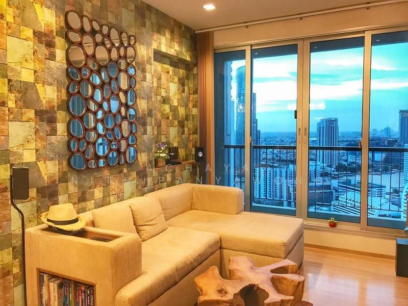 Rhythm Sathorn, Bangkok, 141 Soi Sathorn 21, Yan Nawa, Sathon, Bangkok, 1 Bedroom, 45 sqm, Condo For Rent, by Achaya Nithipanyawong, 500519999 - DDproperty.com