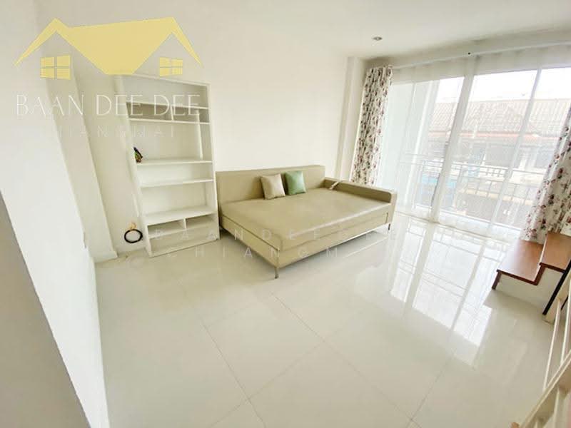 Townhome for rent near Sarasas Witaed Chiang Mai School, Rental Price: 14,000 THB / month No.1H131, Chiang Mai, Tha Sa La, Muang Chiang Mai, Chiang Mai, 3 Bedrooms, 110 sqm, Townhouse For Rent, by Baandeedee Chiangmai, 500520019 - DDproperty.com
