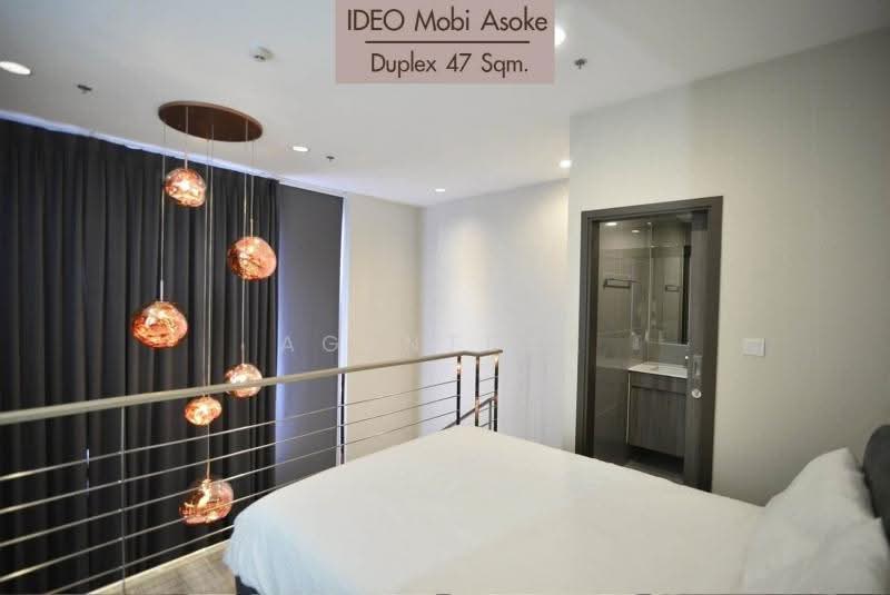 IDEO Mobi Asoke, Bangkok, New Petchaburi Road, Bang Kapi, Huai Khwang, Bangkok, 1 Bedroom, 47 sqm, Condo For Rent, by Agentbkk, 500520549 - DDproperty.com