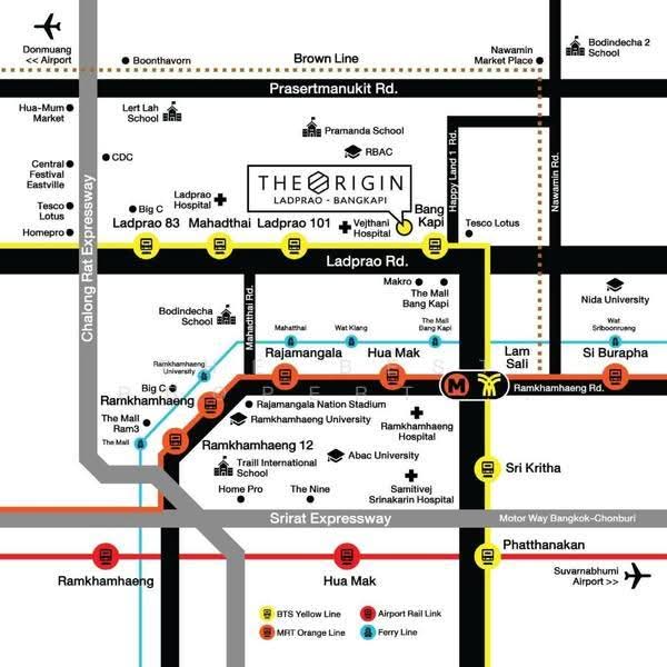 The Origin Ladprao Bangkapi, กรุงเทพ, 3339 Lat Phrao Rd, คลองจั่น, บางกะปิ, กรุงเทพ, 23 ตร.ม., คอนโด ขาย, โดย The Best Property ต้อม, 500520734 - DDproperty.com