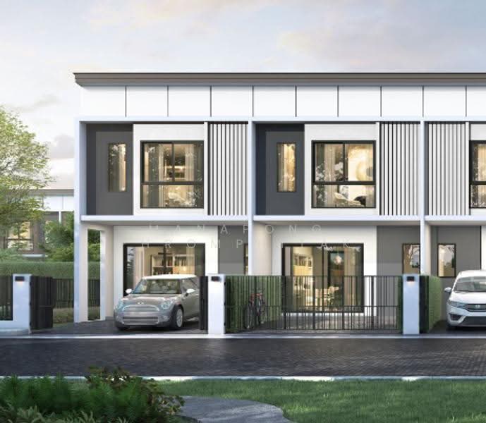 Pruksa Ville Bangna Onnut, Samut Prakan, Pruksa Avenue Rachathewa, Rachathewa, Bang Plee, Samut Prakan, 3 Bedrooms, 110 sqm, Townhouse For Sale, by Manapong Phromphitak, 500520737 - DDproperty.com