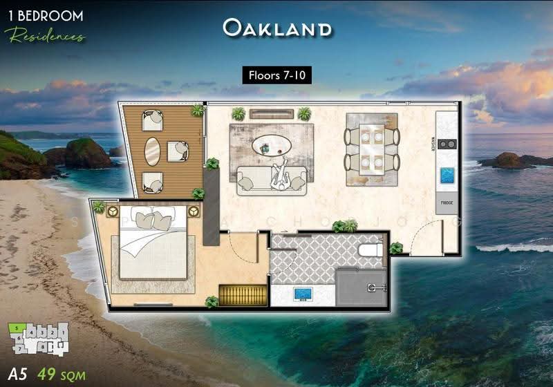 The Riviera California, Chon Buri (Pattaya), Nong Pru, Bang Lamung (Pattaya), Chon Buri (Pattaya), 1 Bedroom, 49 sqm, Condo For Sale, by Supicha Chorjong, 500521107 - DDproperty.com
