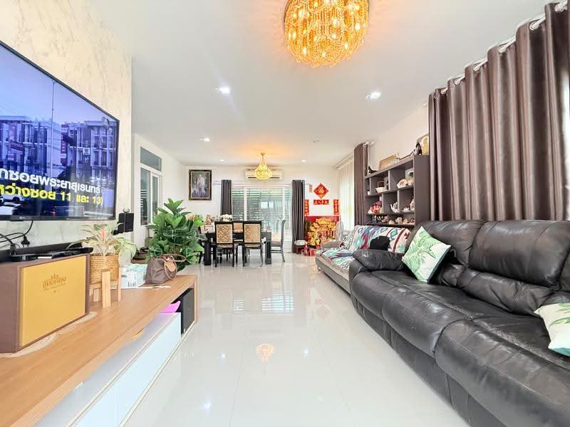 Golden Town Rama 2, Samut Sakhon, Rama 2 Road, Soi Wat Panthai Norasing, Phanthai Norasing, Muang Samut Sakhon, Samut Sakhon, 3 Bedrooms, 100 sqm, Semi-Detached House (Twin House) For Sale, by The Best Property ดาด้า, 500521242 - DDproperty.com