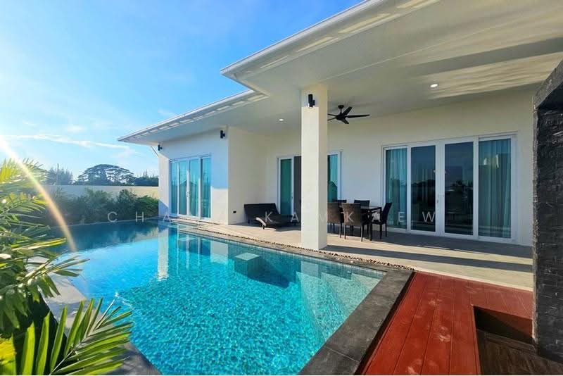 Aileen Village : ไอลีน วิลเลจ หัวหิน, ประจวบคีรีขันธ์, 584 หมู่ 1 ทับใต้, ทับใต้, หัวหิน, ประจวบคีรีขันธ์, 229 ตร.ม., วิลล่า ขาย, โดย Chama Kamkaew, 500521295 - DDproperty.com