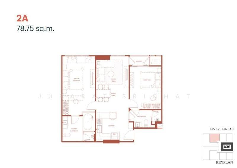 Via ARI, Bangkok, 42 Soi Ari 1, Samsen Nai, Phaya Thai, Bangkok, 2 Bedrooms, 79 sqm, Condo For Sale, by Jurarat Srichat, 500522022 - DDproperty.com