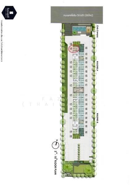 Kensington Kaset-Campus, Bangkok, Soi Phahon Yothin 49/1, Lat Yao, Chatuchak, Bangkok, 1 Bedroom, 25 sqm, Condo For Sale, by Fazwaz (Thailand) Co., Ltd., 500522203 - DDproperty.com