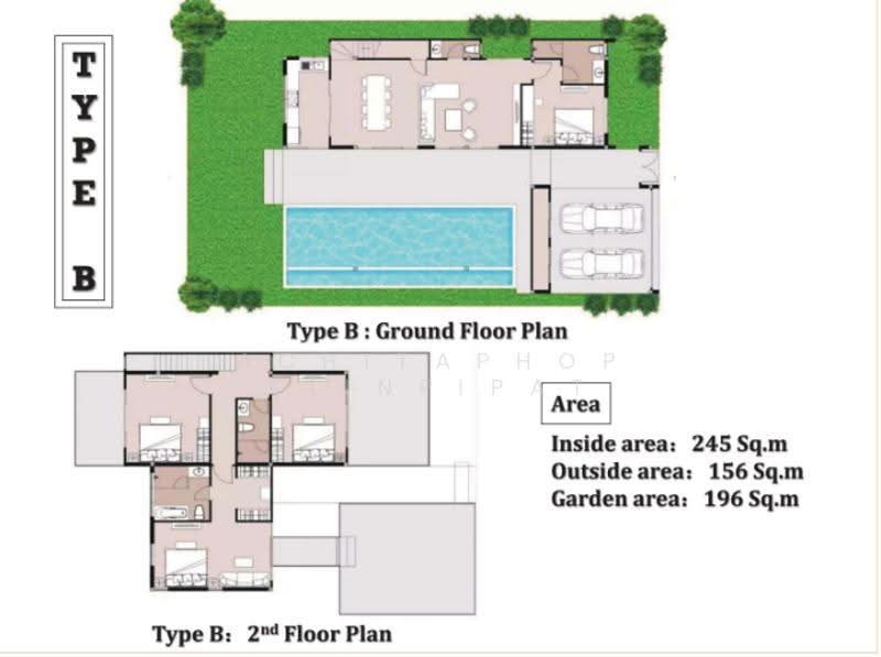 Palm Lakeside Villas, Chon Buri (Pattaya), Poong, Bang Lamung (Pattaya), Chon Buri (Pattaya), 4 Bedrooms, 401 sqm, Villa For Sale, by Achitaphop Klinpipat, 500522427 - DDproperty.com