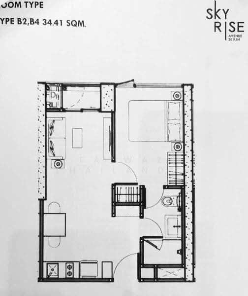 Skyrise Avenue Sukhumvit 64 : สกายไลน์ อเวนิว สุขุมวิท 64, กรุงเทพ, 3 ถนนสุขุมวิท 64, บางจาก, พระโขนง, กรุงเทพ, 34 ตร.ม., คอนโด ขาย, โดย Fazwaz (Thailand) Co., Ltd., 500522435 - DDproperty.com