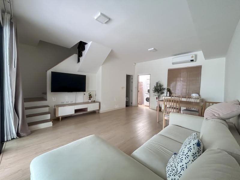 Pleno Ratchapruek-Chaengwattana, Pathum Thani, O Bo Cho Rim Khan Khlong Ko Kriang Road, Bang Khu Wat, Muang Pathum Thani, Pathum Thani, 3 Bedrooms, 106 sqm, Townhouse For Sale, by บริษัท เอชแอล แอสเซท จำกัด, 500522479 - DDproperty.com