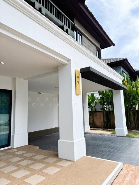 A house for rent near Meechok Plaza, Chiang Mai Rental Price: 37,500 THB/month Property ID:No.5H108, Chiang Mai, Nong Chom, San Sai, Chiang Mai, 3 Bedrooms, 150 sqm, Single Detached House For Rent, by Baandeedee Chiangmai, 500522945 - DDproperty.com