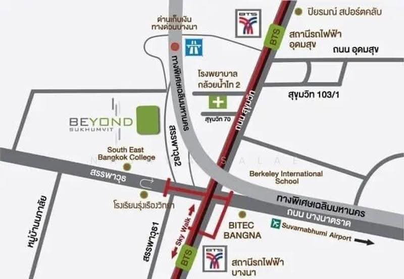 Beyond Sukhumvit, Bangkok, Soi Sanphawut 2, Sanphawut Road, Bang Na, Bangkok, 1 Bedroom, 39 sqm, Condo For Sale, by Najawa Salae, 500523058 - DDproperty.com