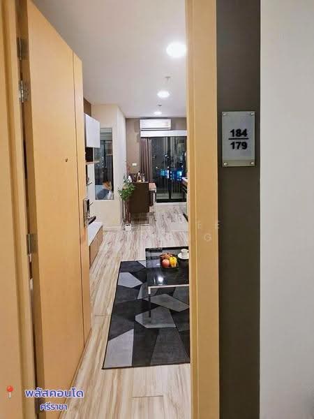 Plus Condo Sriracha, Chon Buri (Pattaya), Sriracha-Nongyaibu Road, Surasak, Si Racha, Chon Buri (Pattaya), 1 Bedroom, 34 sqm, Condo For Rent, by Sawitree Ketpeng, 500523117 - DDproperty.com