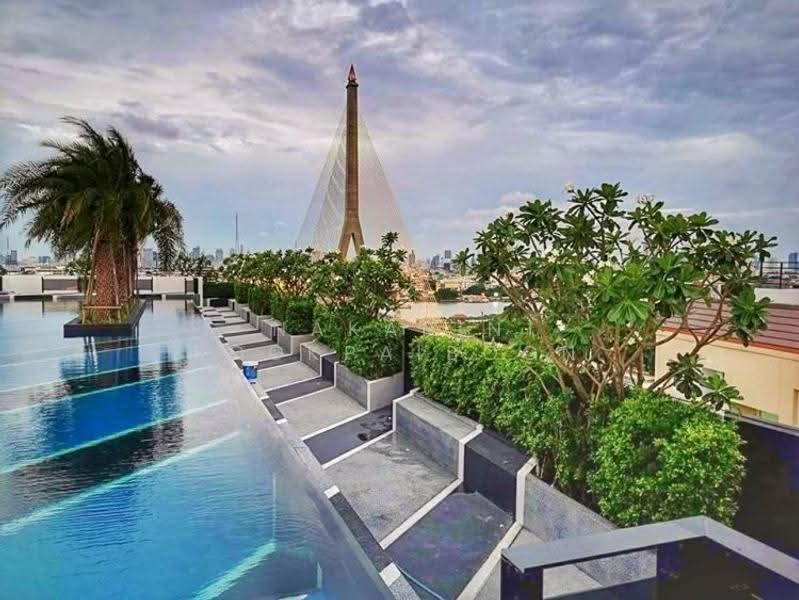 Chateau In Town Rama 8, Bangkok, Arun Amarin Road, Bang Yi Khan, Bang Phlat, Bangkok, 2 Bedrooms, 55 sqm, Condo For Rent, by Nakarin Sookpaiboon, 500524226 - DDproperty.com
