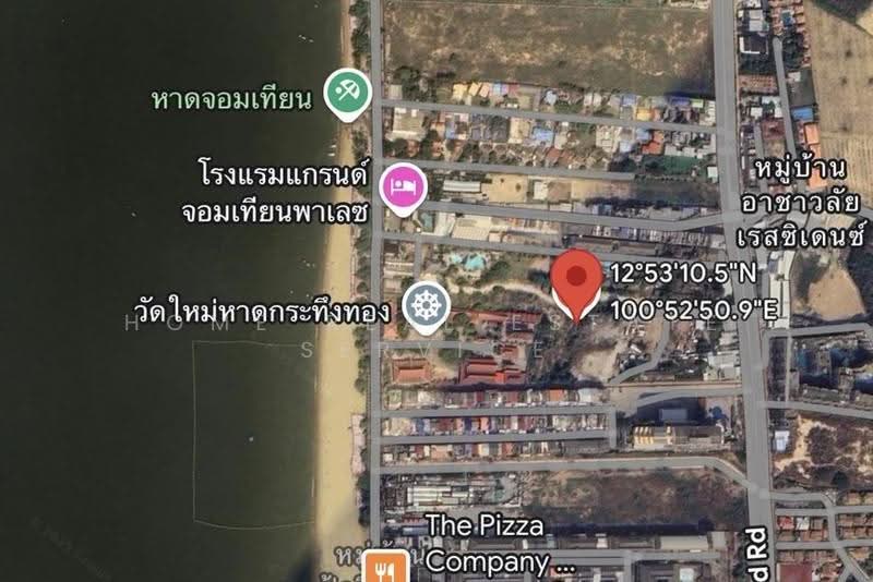 ที่ดินติดหาดนาจอมเทียน พัทยา 20 ไร่, Chon Buri (Pattaya), Bang Lamung, Bang Lamung (Pattaya), Chon Buri (Pattaya), , 33,080 sqm, Land For Sale, by HOME Real Estate Service, 500524492 - DDproperty.com