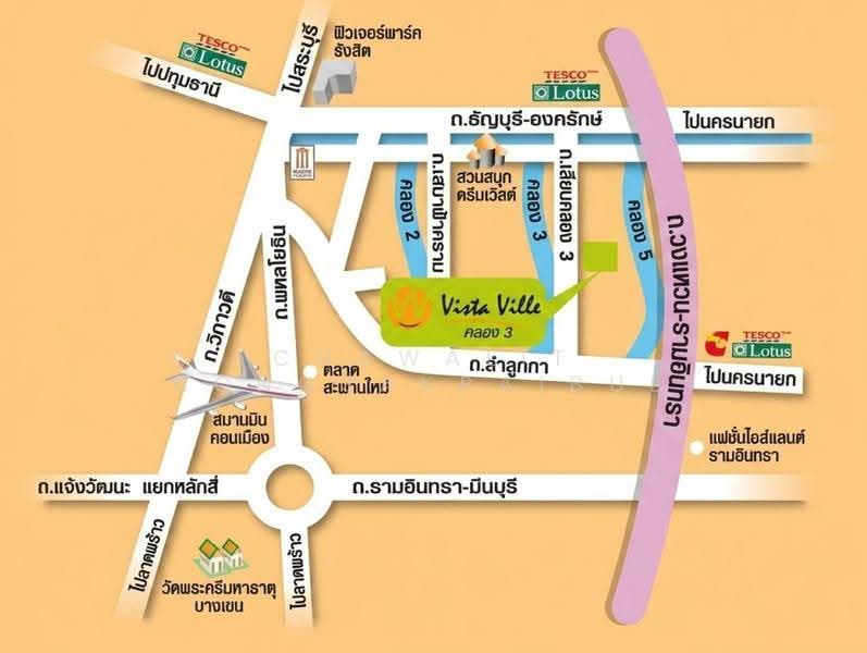 Vista Ville Lam Luk Ka Klong 3, Pathum Thani, Lat Sawai, Lam Luk Ka, Pathum Thani, 3 Bedrooms, 200 sqm, Single Detached House For Sale, by CHAWALIT KONGSAKPAIBUL, 500525568 - DDproperty.com