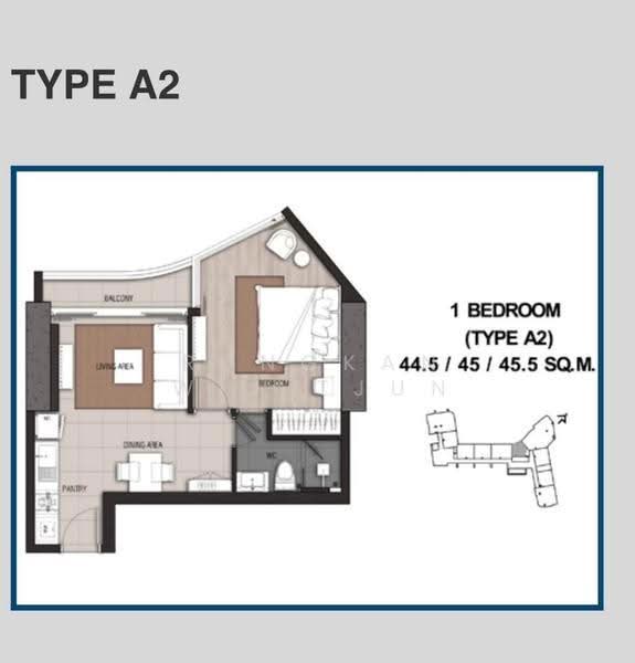 Menam Residences : แม่น้ำ เรสซิเดนท์, กรุงเทพ, 2088 ถนนเจริญกรุง, วัดพระยาไกร, บางคอแหลม, กรุงเทพ, 45 ตร.ม., คอนโด ขาย, โดย Rungkan Wijitjun, 500525691 - DDproperty.com