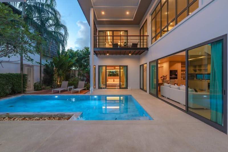 ขายพูลวิลล่า Vinzita Villas ป่าสัก ภูเก็ต Modern Tropical | 3 ห้องนอน 4 ห้องน้ำ สระส่วนตัว พร้อมเข้า, Phuket, Choeng Thale, Thalang, Phuket, 3 Bedrooms, 336 sqm, Single Detached House For Sale, by คุณยิ้ม, 500526147 - DDproperty.com