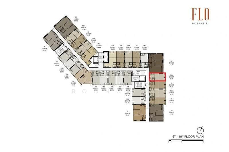 FLO by Sansiri : โฟล บาย แสนสิริ, กรุงเทพ, ถ.สมเด็จเจ้าพระยา, คลองสาน, กรุงเทพ, 29 ตร.ม., คอนโด ขาย, โดย Pichamon Boonchit, 500526736 - DDproperty.com
