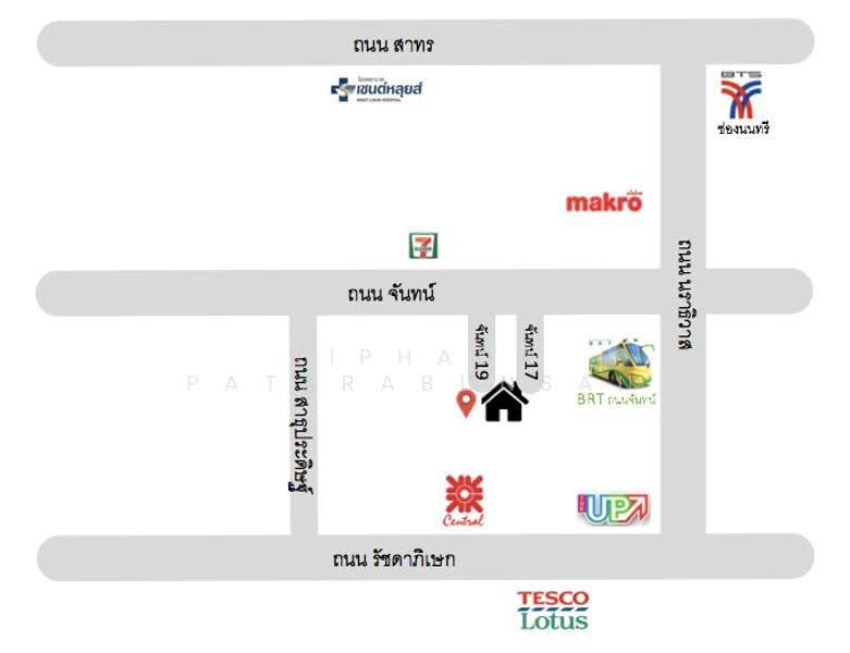ถนนจันทน์ ซอย17 แขวงช่องนนทรี เขตยานนาวา กรุงเทพมหานคร 10120, Bangkok, จันทน์, Chong Nonsi, Yan Nawa, Bangkok, 5 Bedrooms, 400 sqm, Single Detached House For Sale, by Viphada Patarabunsan, 500526746 - DDproperty.com