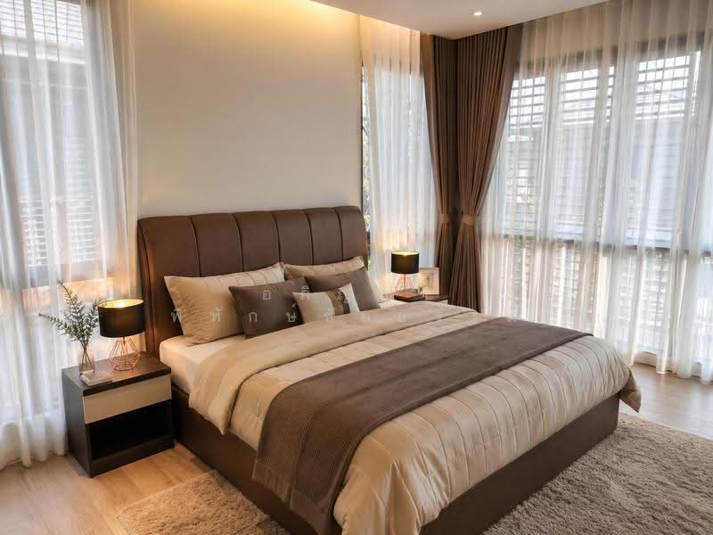 Burasiri Krungthep Kreetha, Bangkok, 95 Soi Pracha Ruam Chai, Hua Mak, Bang Kapi, Bangkok, 4 Bedrooms, 300 sqm, Single Detached House For Rent, by Apinya Pitakchaitham, 500526961 - DDproperty.com