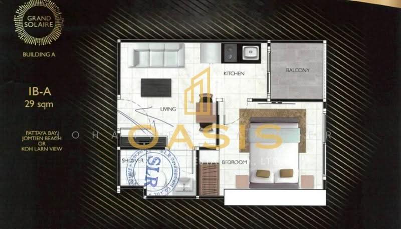 Grand Solaire Pattaya, Chon Buri (Pattaya), Bang Lamung, Bang Lamung (Pattaya), Chon Buri (Pattaya), 1 Bedroom, 29 sqm, Condo For Sale, by Johannes Pannier, 500527068 - DDproperty.com